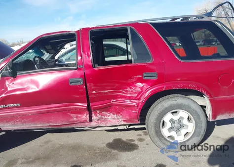 2002 Chevrolet Blazer Ls z USA, uszkodzony, nr VIN 1GNDT13W72K157280